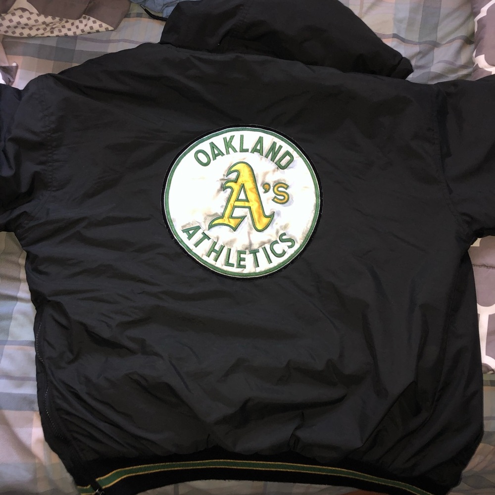 “STARTER “Oakland As hooded starter jacket